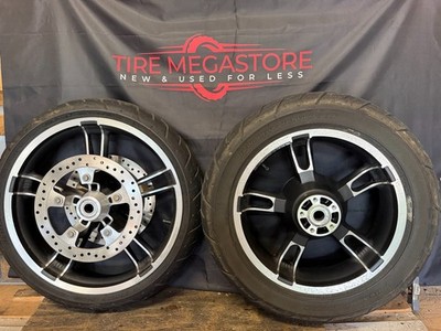 Take-off Harley Davidson Enforcer Wheels, Rotors &Tires Baggers ENF-3117-19-16-2