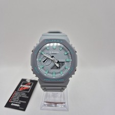 Casio G Shock GA-2100 casioak grey sky blue new with tags Japan watch rubber 
