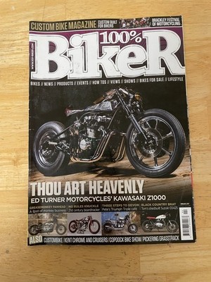 100% BIKER 217 TRIUMPH TRIPLE KAWASAKI Z1000ST HARLEY SUZUKI GS425 INDIAN SCOUT