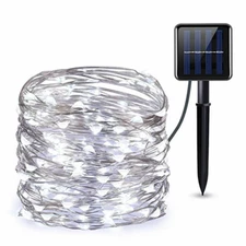 Solar String Lights LED Waterproof Copper Wire Xmas Garden Party Decor Outdoor