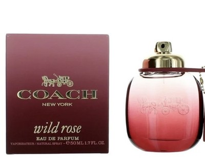 Coach Wild Rose Eau de Parfum Natural Spray Rose Scent 1.7 fl oz / 50 ml