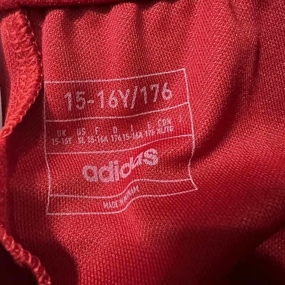 Adidas Kid's Youth XL Soccer Tiro 23 League Pants Red/White HS3545 Futbol Sports - Image 4 of 4