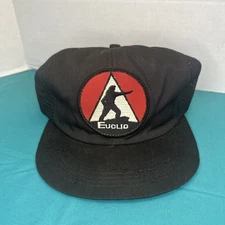 Vintage Euclid Truck Snapback Mesh Trucker Hat K Brand Patch Rare