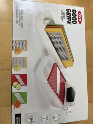 OXO GOOD GRIPS COMPLETE GRATE AND SLICE SET Graters And Slicers - Brand New