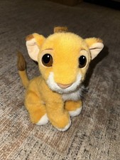 Baby Simba Plush 1993 Disney The Lion King Authentic Vintage Mattel