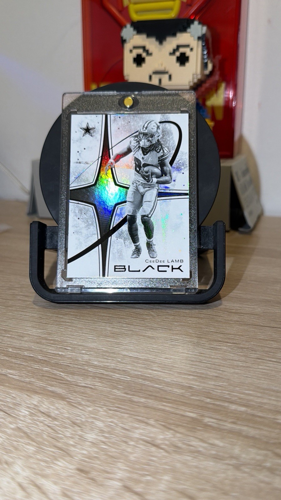 2025 Panini Black White Night CeeDee Lamb #9 (Dallas Cowboys) Case Hit SSP