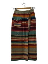 Vintage Polo Country RALPH LAUREN Aztek Southwest Wrap Skirt Long Size 4