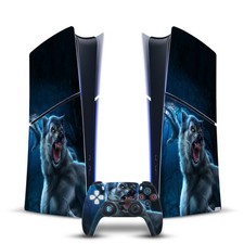 TOM WOOD MONSTERS  HORRORS VINYL SKIN FOR PS5 SLIM DIGITAL CONSOLE  CONTROLLER