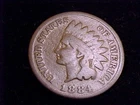 1884 Indian Head Cent, Good Grade