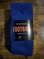 Sofsole Football Team socks 2 pack Med Youth Blue