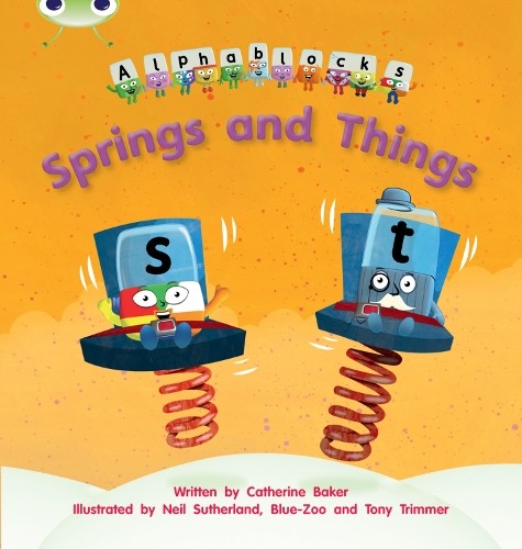 Catherine Baker Unisex Multicolor Bug Club Phonics - Phase 4 Unit 12: Alphablocks Springs & Things - Image 7