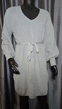 Balloon Sleeve Midi Dress,Must-Have Fashion,Boho,Chic,Trendy Styles,Grey Women L