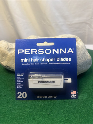 Personna Mini Hair Shaper Injector Blades - 20-pack - 60-0230-NUPC