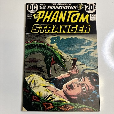 Phantom Stranger #25 | FN | Bondage Snake Cover | Frankenstein | DC Comics 1973