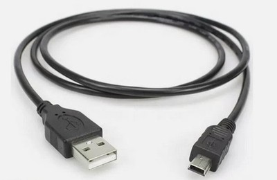 USB 2.0 Cable Type A to Mini B Male to Male Charger Cable 80cm