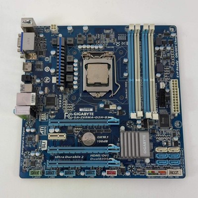 Gigabyte GA-Z68MA-D2H-B3 LGA 1155 Intel Core i7-2600K Quad Core 3.40GHz microATX