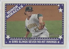 2015 Topps Heritage Minor League Edition Minor Miracles Lucas Sims #MM-11 0t2
