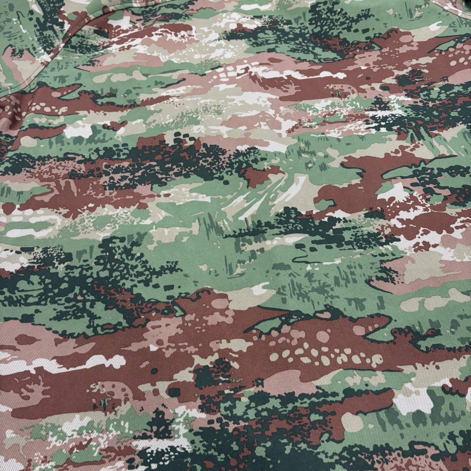 Burton Jacket Mens Medium Process Softshell  Camo… - image 8