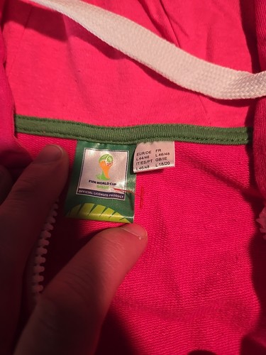 Brasilien WM 2014 Hoodie Deutschland Neu mit Etikett Größe L - Bild 5 von 6