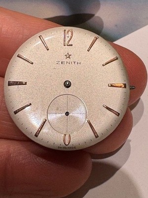 Zenith 40T Complete Movement Used DIAL 31.5MM Great Condition For Overhaul
