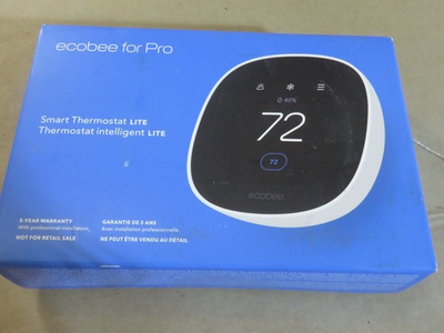 #ad Ecobee for Pro Smart Learning Thermostat Lite Model# EB STATE7P 01 $99.00