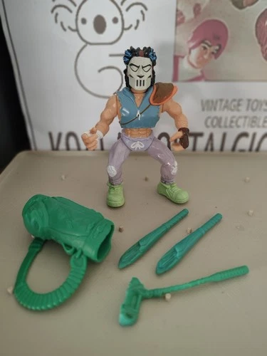 Vintage TMNT Ninja Turtles Figure Casey Jones 1989 COMPLETE