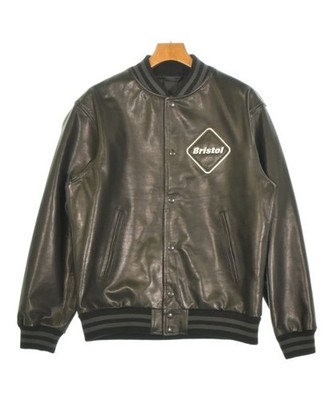 F.C.R.B Varsity Jackets Black S 2200705793018