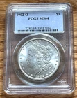 1902 O Morgan Silver Dollar PCGS MS64