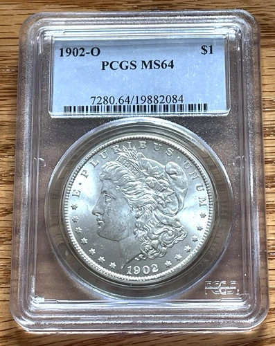 1902 O Morgan Silver Dollar PCGS MS64