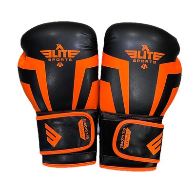 Elite Sports Boxing Gloves,­ Kickboxing, Adult Muay Thai Gel Sparring...