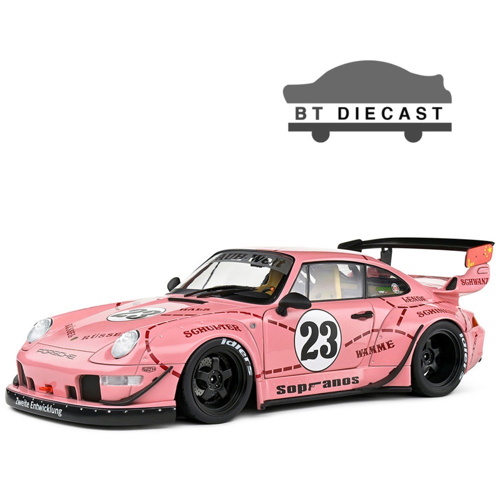 SOLIDO 1/18 ポルシェ RWB Body Kit完成品S1807503 SOLIDO 2020 PORSCHE RWB BODYKIT PINK PIG #23 1/18 DIECAST MODEL
