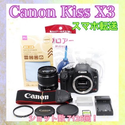 Canon Kiss X3 DSLR Camera Low Shutter Count From Japan