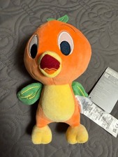 NEW Disney EPCOT 2024 Flower And Garden Festival Orange Bird Toy Plush Doll