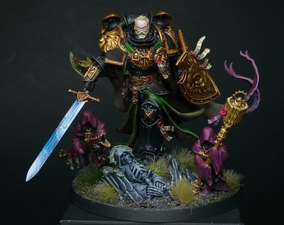 Lion El Jonson Dark Angels PRO Painted | Warhammer 40k | Tabletop Plus | Primarc