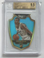 Dante Exum 2014-15 Panini Select Light Blue Die-Cut Prizm Rookie BGS 9.5 - #/199