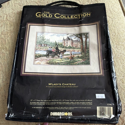 Dimensions Gold Collection M'Lady's Chateau Counted Cross Stitch Kit 3790