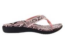 Spenco Yumi Nuevo Snake Women's Orthotic Sandal Pink - 11 Medium