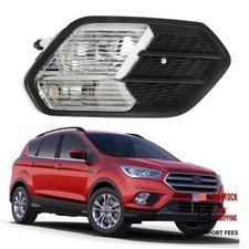 Right Side Fog Light Replacement for Escape 2017-2018 2019 w/Black Cover