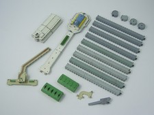 Tri-ang Minic Ships incl Breakwaters, Pier, Customs Sheds, Ocean Terminal etc