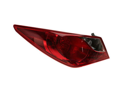 For 2011-2014 Hyundai Sonata Tail Light Assembly Left Outer TYC 87447BJRK 2012