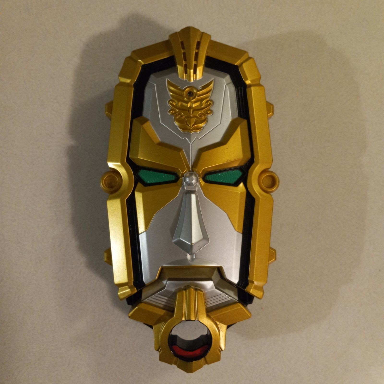 Power Rangers Megaforce Deluxe Gosei Morpher Head Card Reader 2012 works