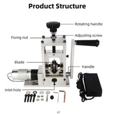 Máquina pelacables eléctrica semiautomática pelacables manual