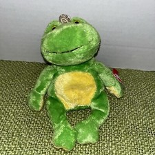 Ty Beanie Baby - CHARM THE FROG 8" Plush , Spring, Easter