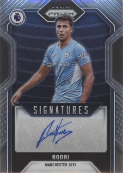 2021-22 Panini Prizm Premier League - Signatures Rodri #S-RRI (AU