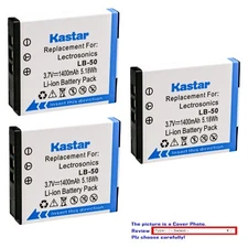 Kastar Replacement Battery Pack for LB-50 LB50 & Lectrosonics IFBR1B Receiver