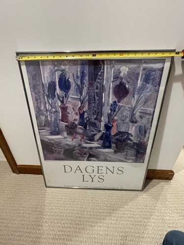 Rare Faaborg Museum. 2. juni - 3. september 1989. Daglig 10 - 16 Poster Framed - Picture 14 of 16