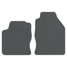 Veloursfußmatten für Ford Focus I Bj. 1998 – 2001 NEU Automatten VORNE GRAU STD