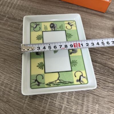 HERMES AFRICA スクエア　プレート HERMES AFRICA スクエア プレート Hermes Africa Square Plate