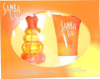 Sumba Sun 2Pcs Gift Set 3.4 oz  EDT Spray +5.0oz Body Lotion For Men