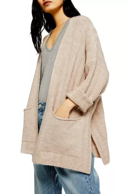 Topshop long shop cardigan